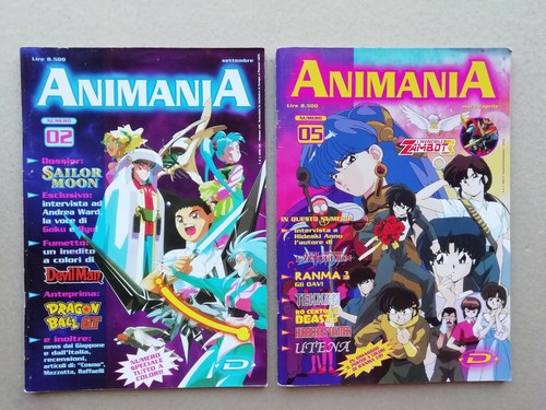 Lotto animania 5 fumetti - lotto,